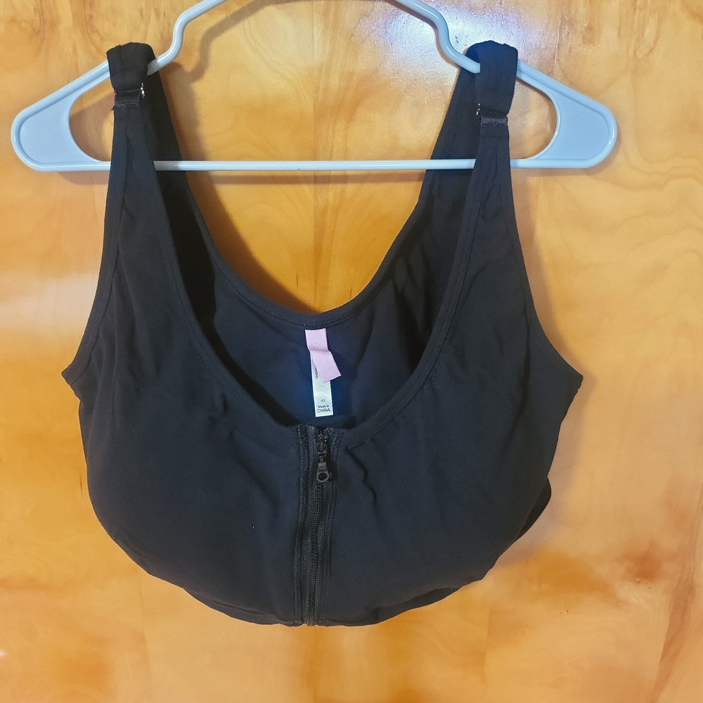 New Womens Front-Close Embroidered Wireless Posture Bra woman within Size 52B